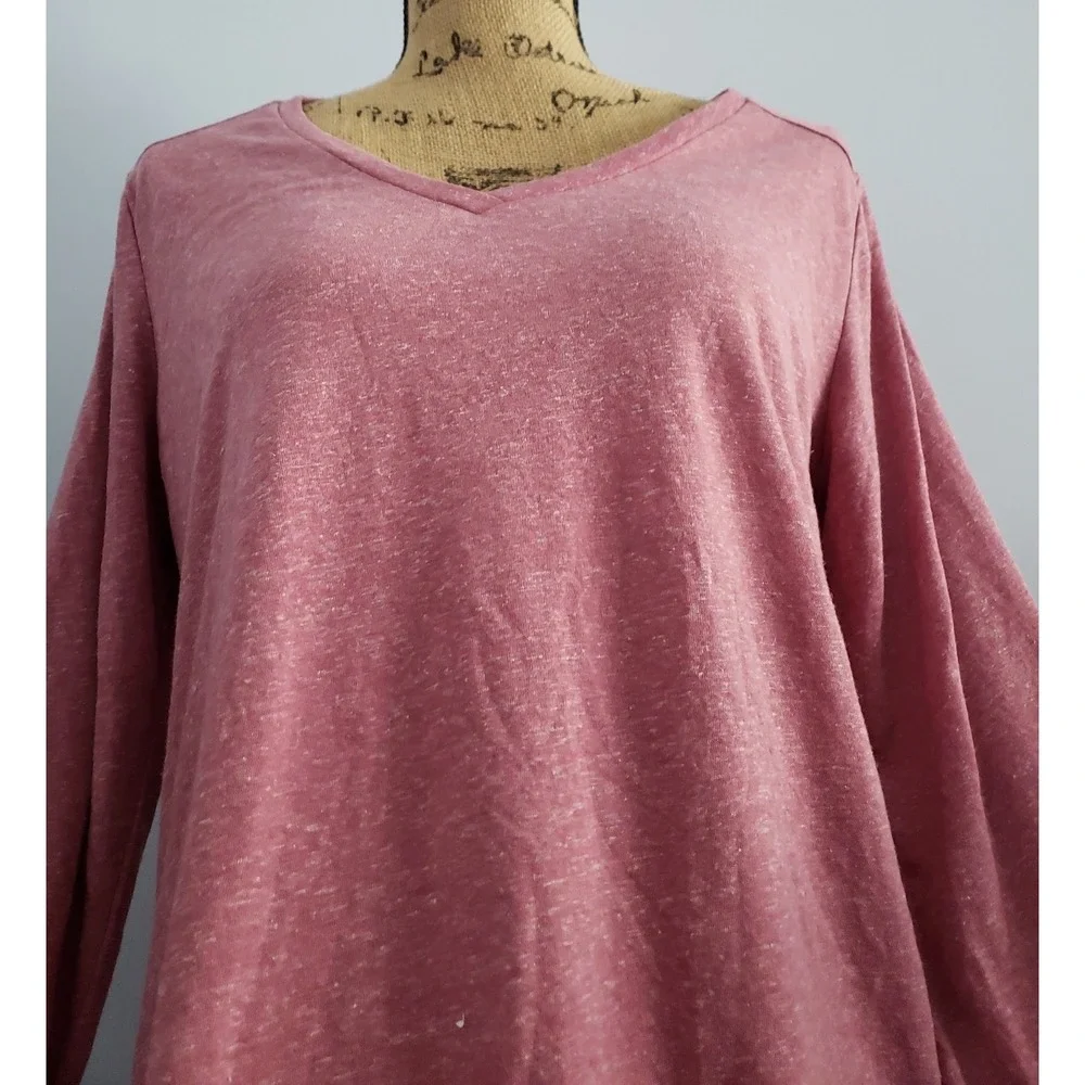 Orvis Womans Long Sleeve Blouse Size Medium‎